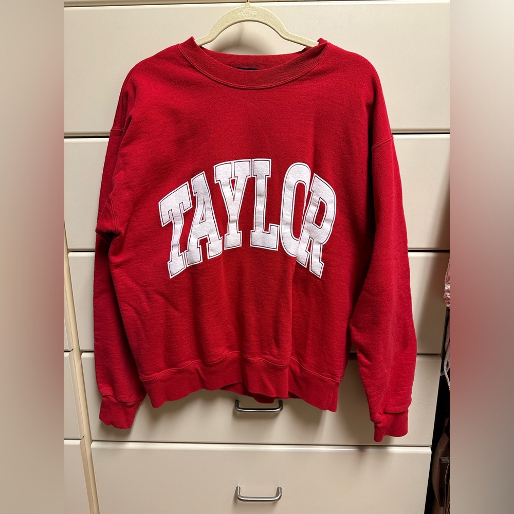 The Bar - Taylor Varsity crewneck - size M